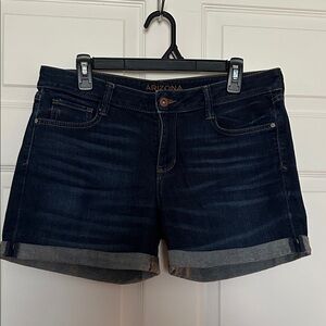 Arizona Jean Company Women's Deep Indigo Jean Shorts